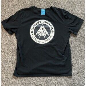 Disneyland Marvel's Avengers Campus Quinjet Division Men's T-shirt Size Large